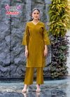 Mishti Vol 1 By Mystic 9 Gadhval Kurti With Bottom Exporters In India